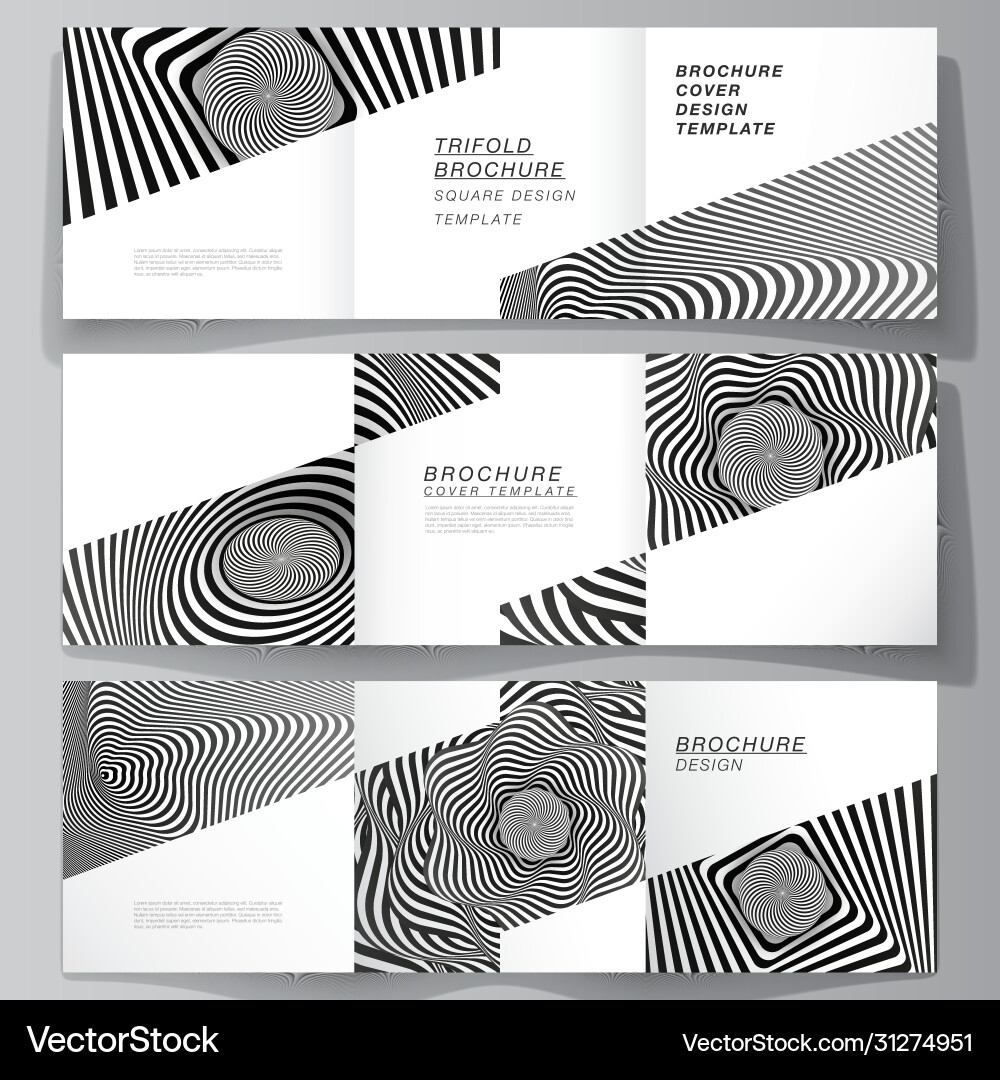 Minimal editable layout square format Minimal editable layout square format vector image