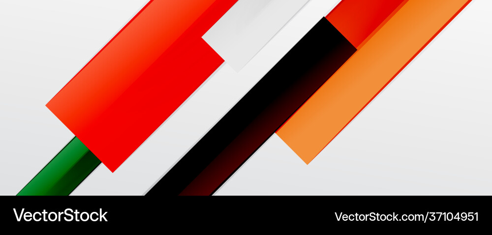 Multicolored lines background design template Multicolored lines background design template Vector Image