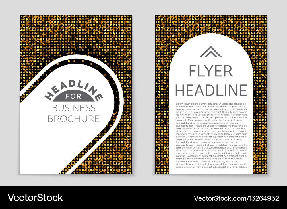 Abstract layout background set for art vector image