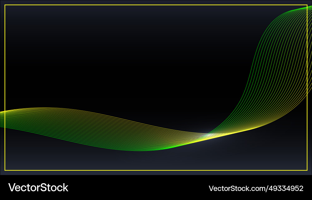 Abstract lines lighting effect with frame Abstract lines lighting effect with frame vector image