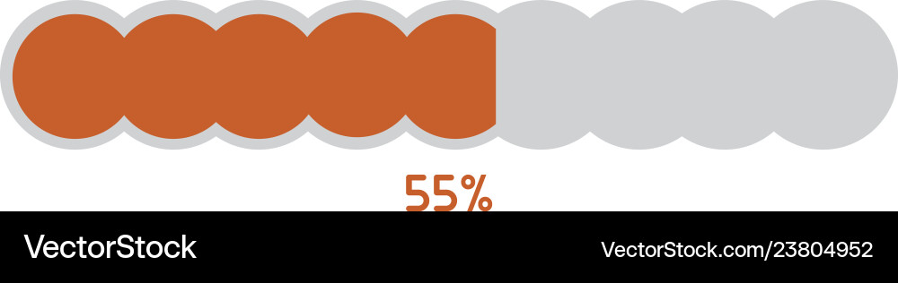 Abstract loading bar Vector Image