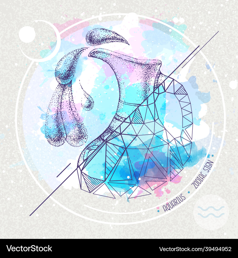 Realistic hand drawing and polygonal water jug Realistic hand drawing and polygonal water jug vector image