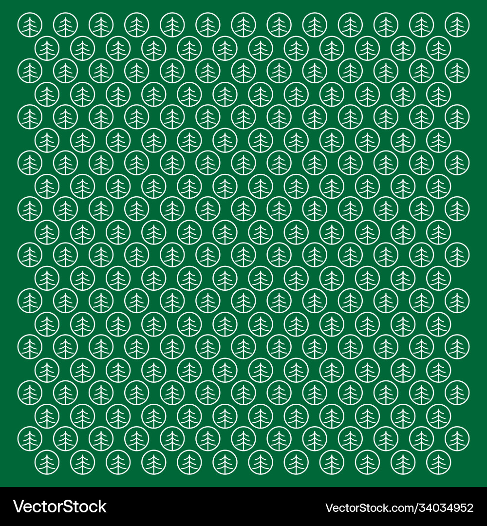 Seamless pattern background pine tree Seamless pattern background pine tree Vector Image