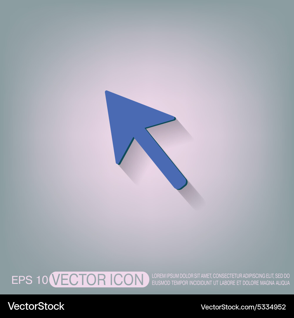 Web arrow symbol cursor icon Vector Image