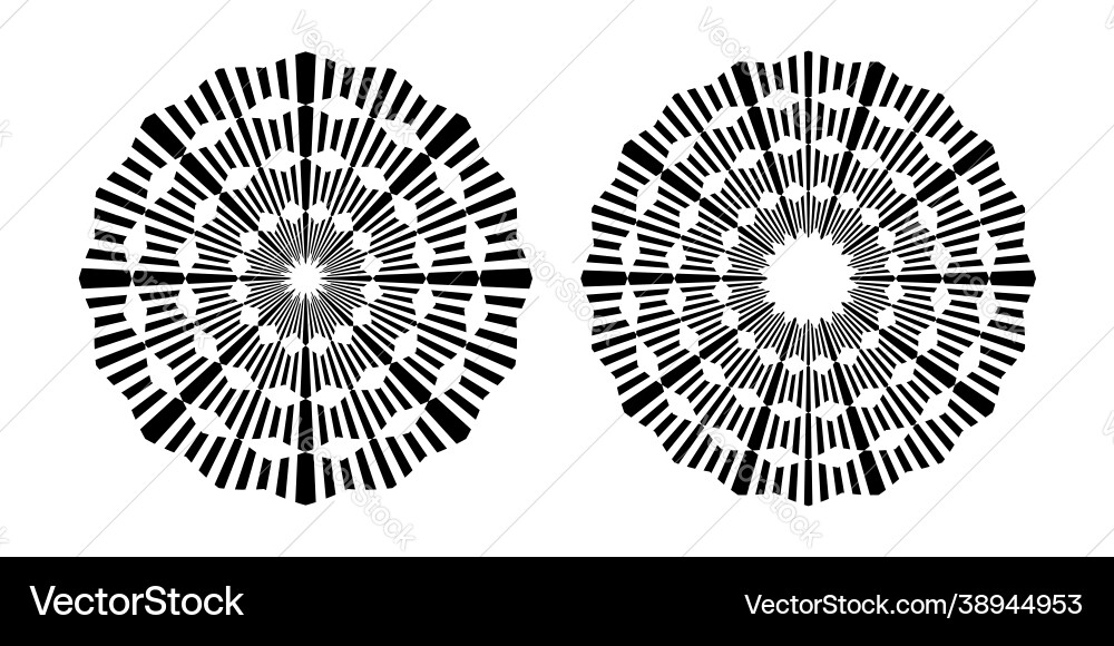 Circle patterns Circle patterns vector image