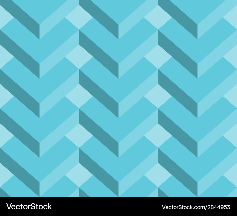 Geometric 3D Pattern Background vector image