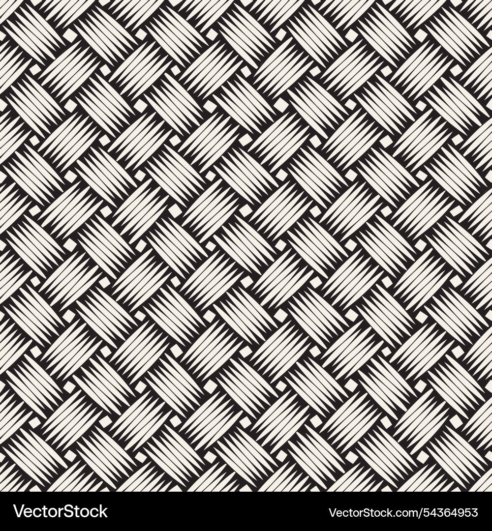 Seamless pattern repeating geometric elements vector image
