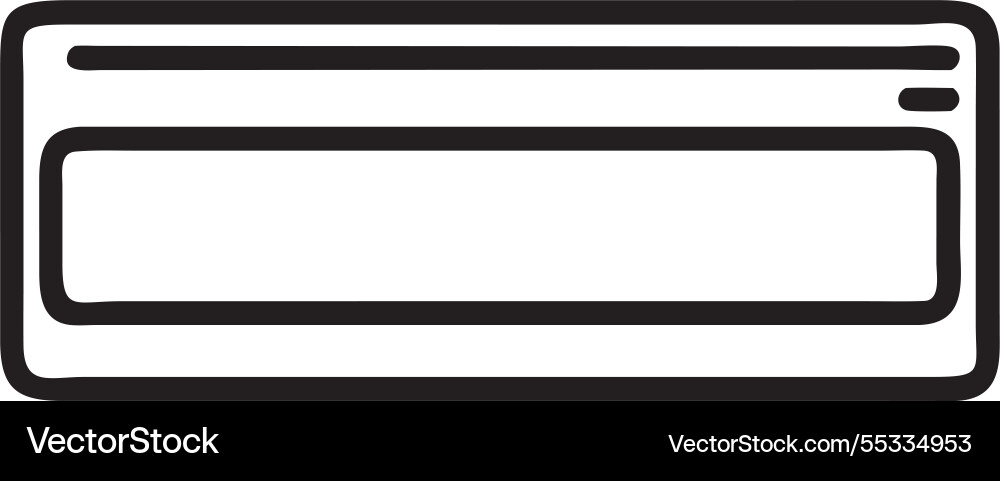 Set of horizontal abstract web banner design vector image