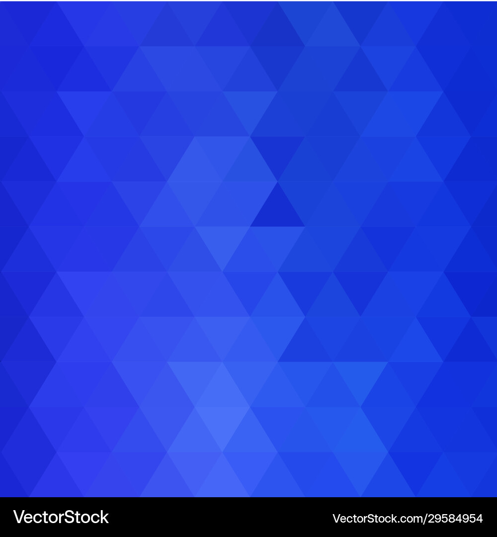 Blue triangular background abstract Blue triangular background abstract Vector Image