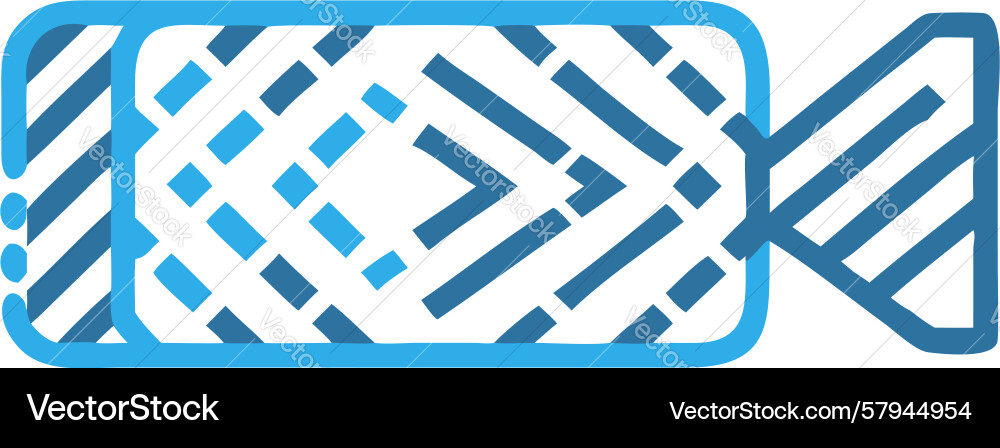 Data Flow Stream Icon Vector Image
