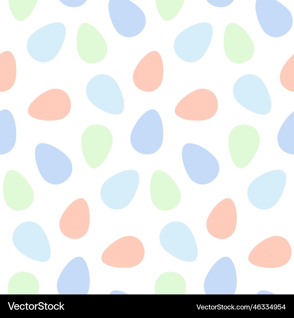 Minimalistic pattern with silhouettes of colored Vector Image