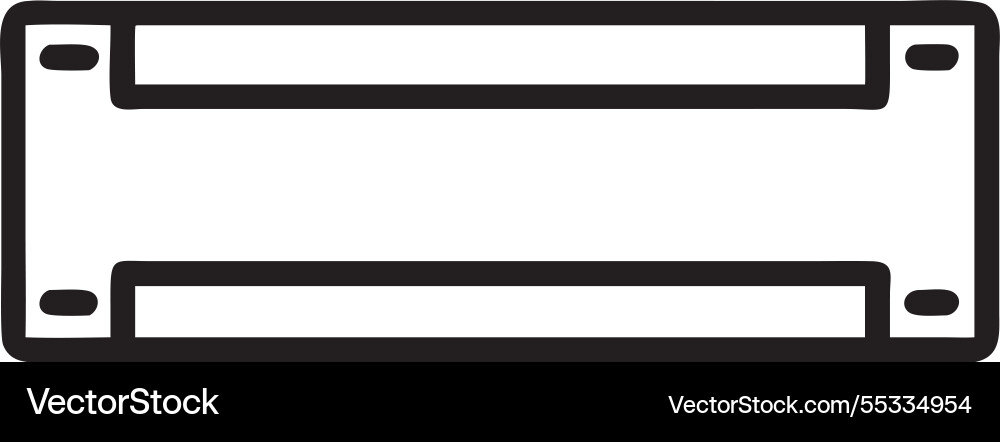 Set of horizontal abstract web banner design Vector Image