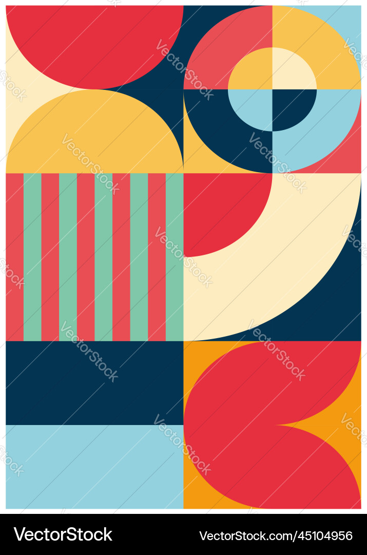 Abstract background with basic patterns of squares Abstract background with basic patterns of squares vector image