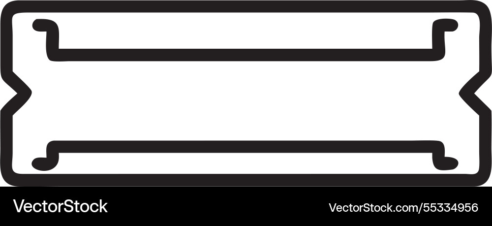 Set of horizontal web banner design template Vector Image