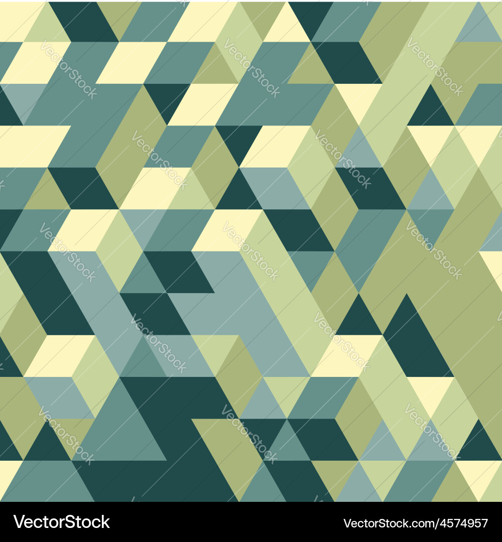 3d blocks structure background vector image