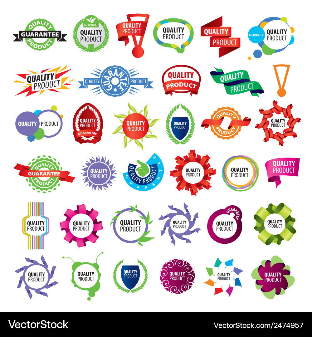 Biggest collection of icons framework Vector Image