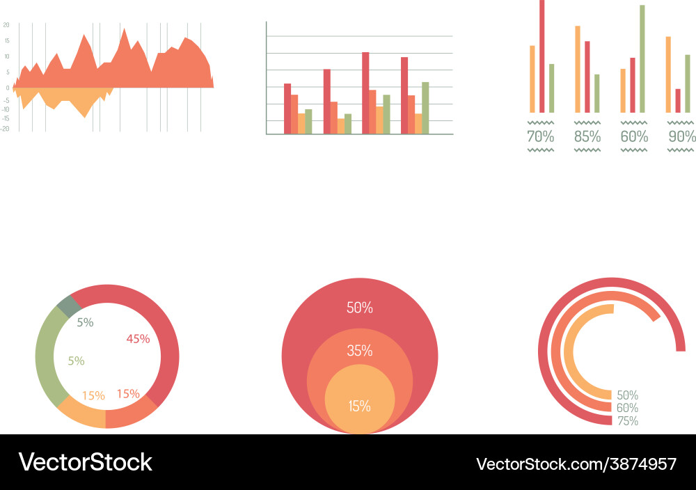 Detail info graphi c Vector Image