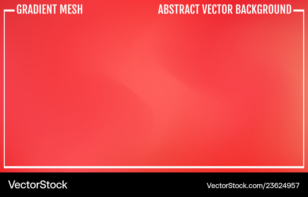 Gradient red and pink abstract blur background vector image