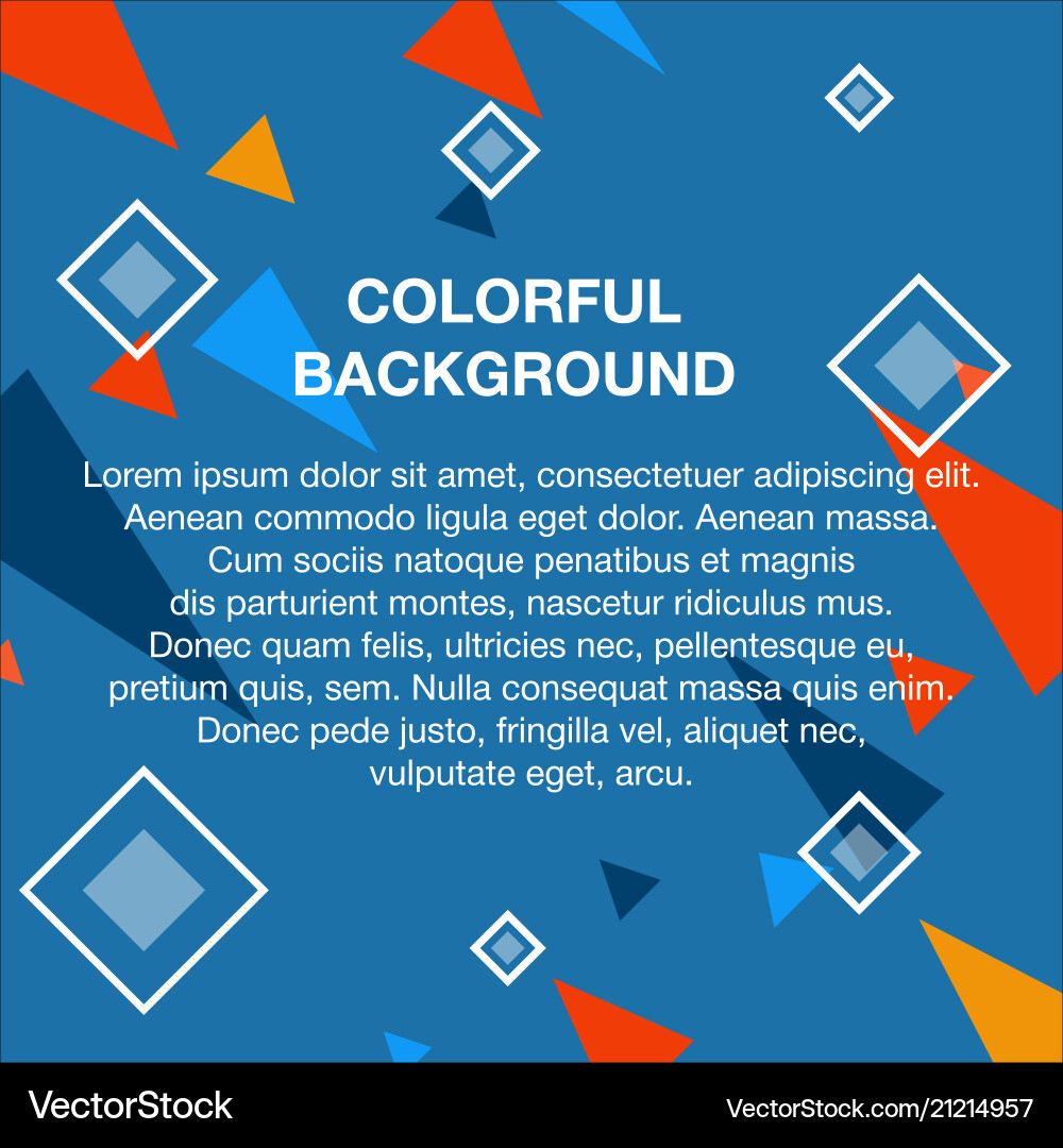 Set abstract avangarde retro background vector image