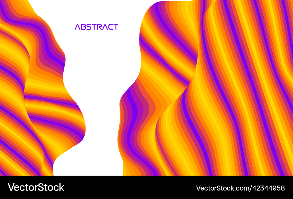 Bunte Welle Hintergrund digitale Farbe Kunst Bunte Welle Hintergrund digitale Farbe Kunst vektorbild
