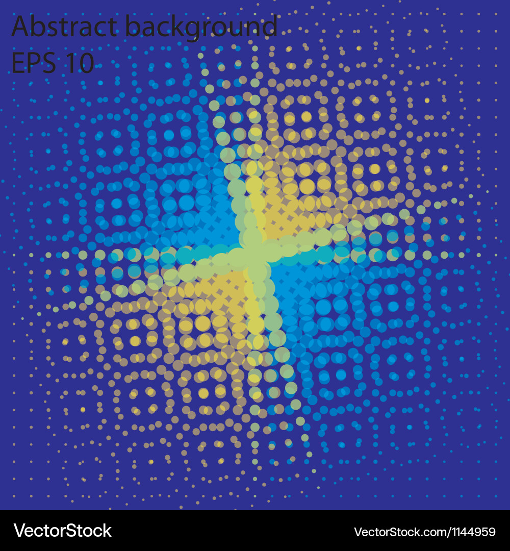 Abstract Spot Pattern Background Vector Image