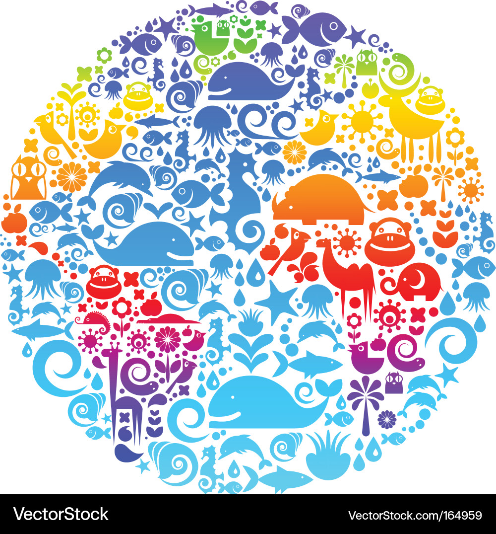 Environmental concept earth Royalty Free Vector Image