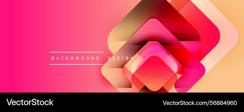 Abstract geometric shapes overlap creating Abstract geometric shapes overlap creating Vector Image