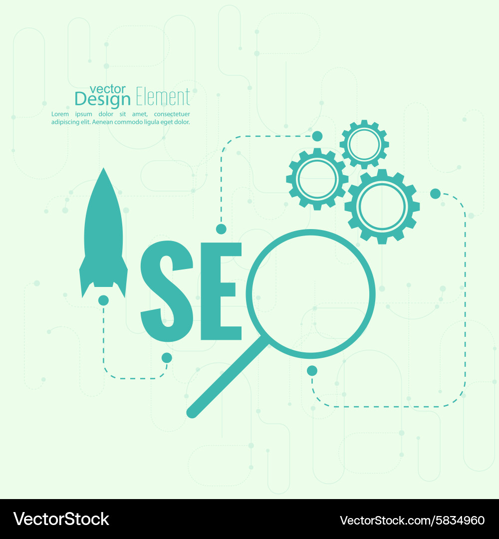 Concept of creating web project vector image
