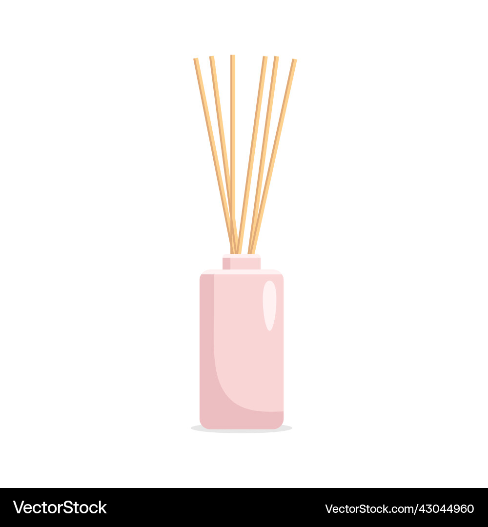 Diffuser with reeds Vector Image