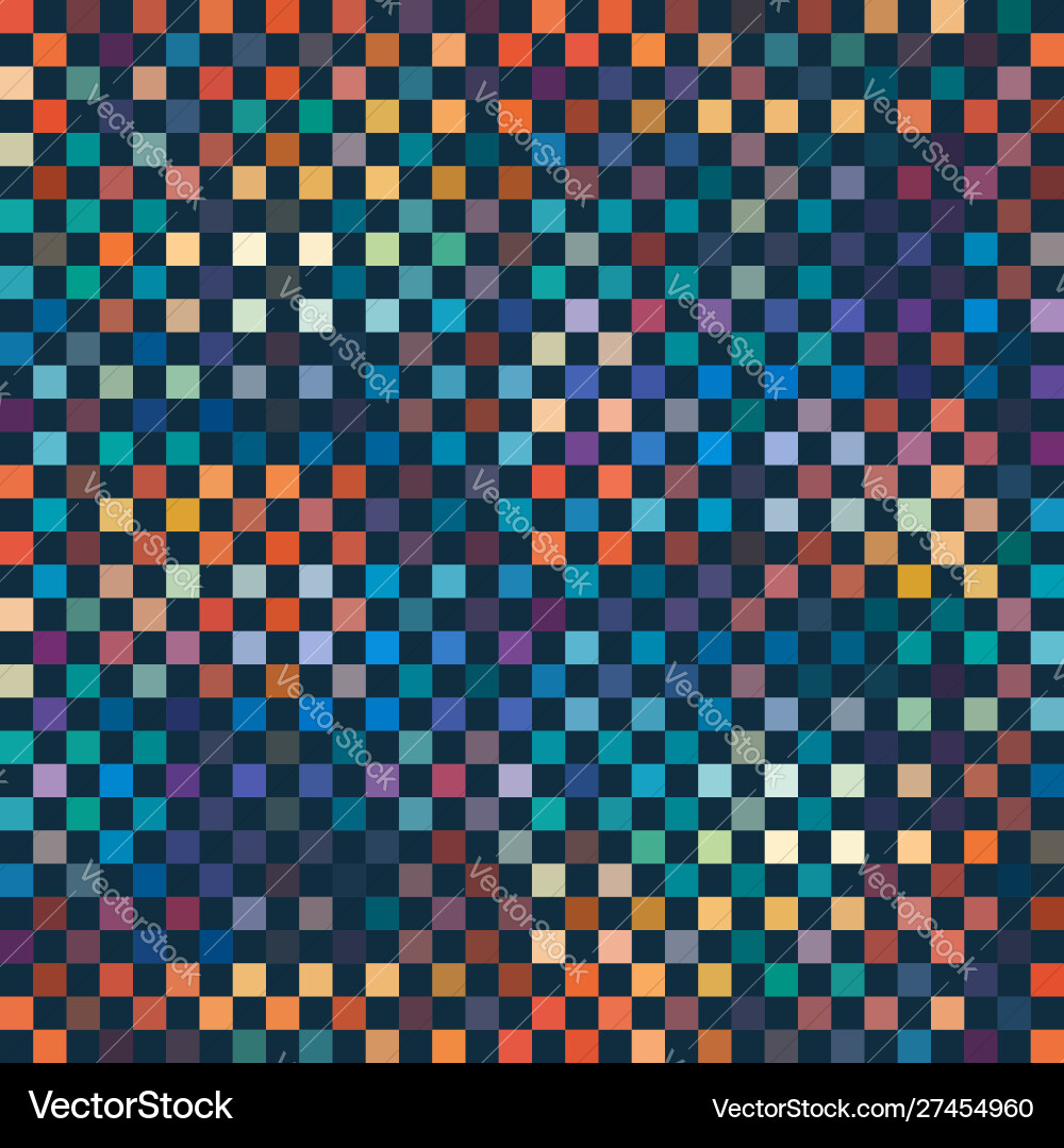 Seamless abstract pixel print Seamless abstract pixel print Vector Image