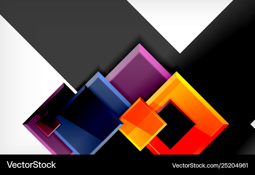 Colorful square and rectangle blocks background Colorful square and rectangle blocks background Vector Image