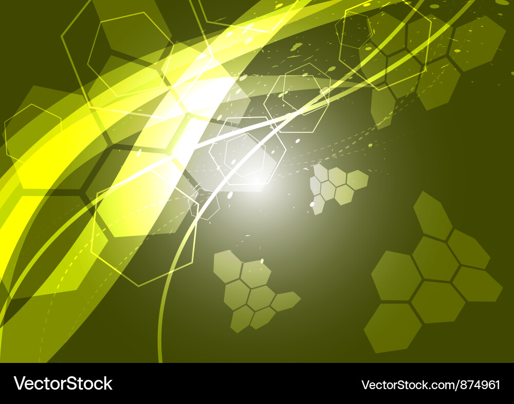 Dynamic Sci-Fi Background Vector Image