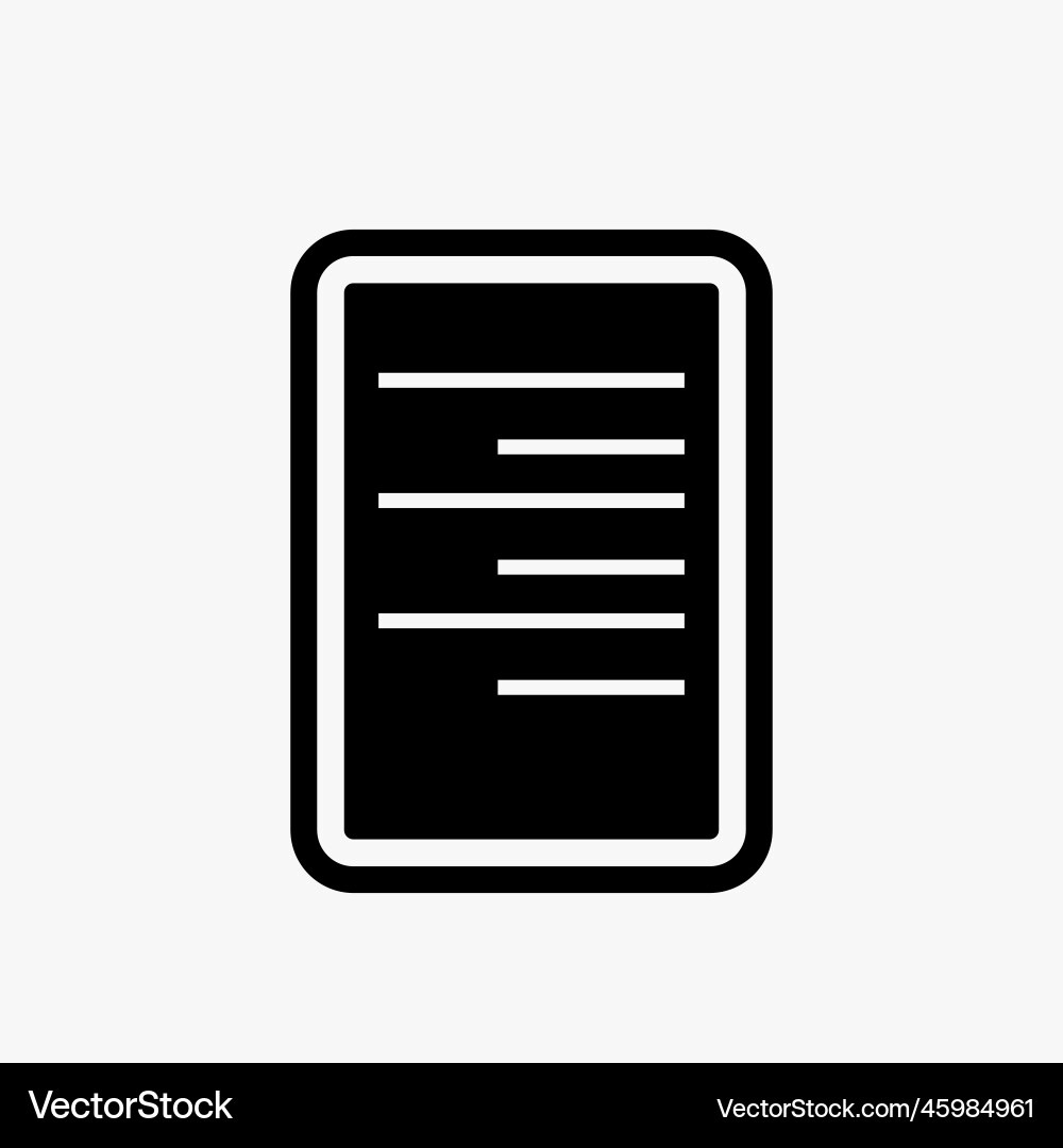 Note icon logo template for many purpose isolated vector image