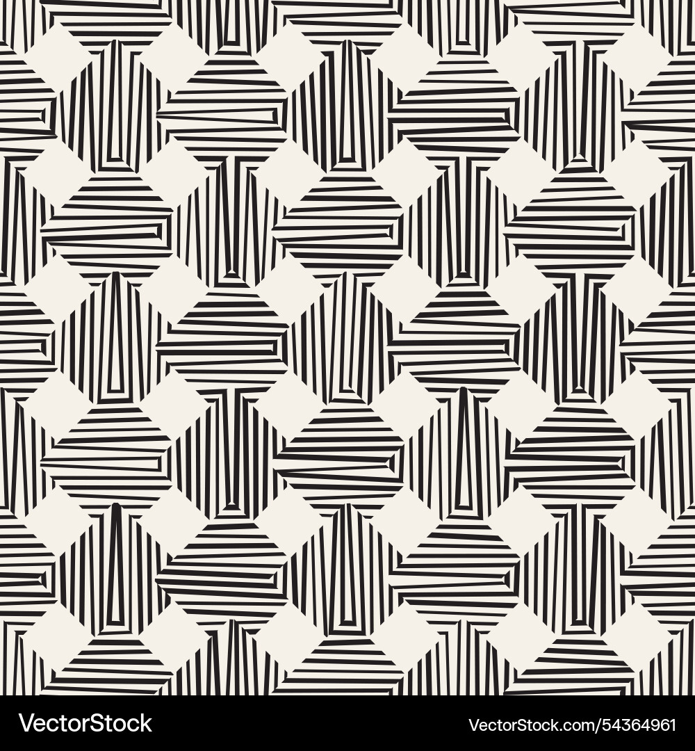 Seamless pattern repeating geometric elements Seamless pattern repeating geometric elements vector image