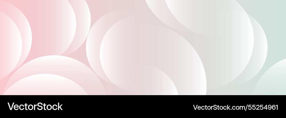 Soft gradient abstract circles background Soft gradient abstract circles background vector image