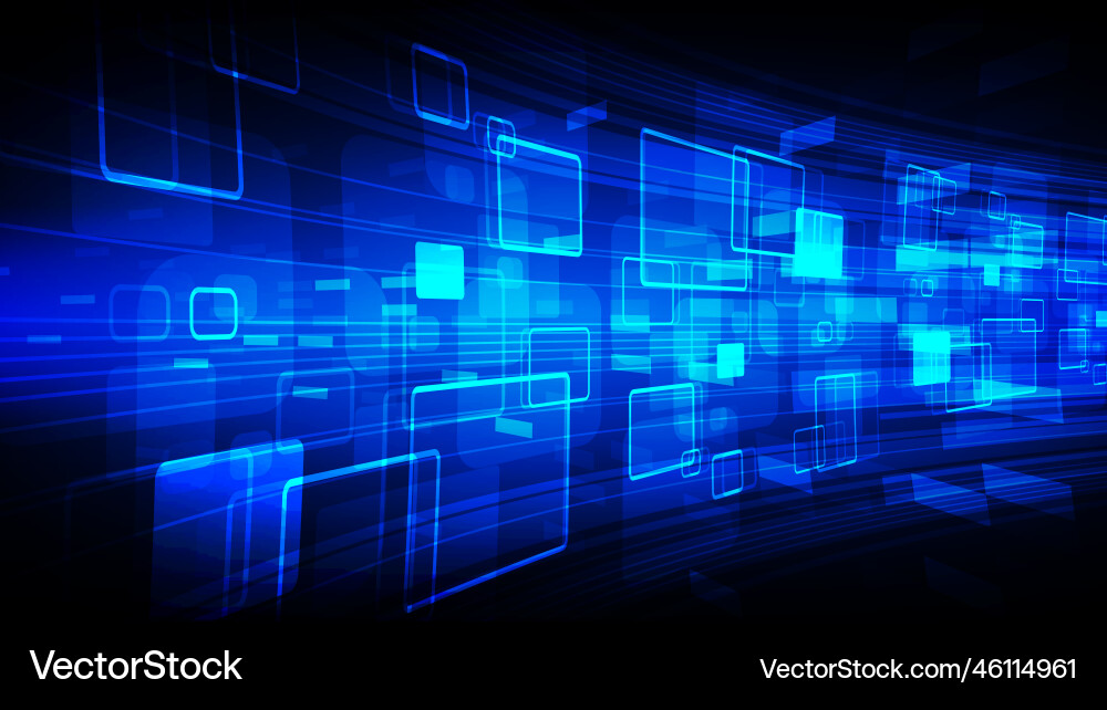 Technology background with hi-tech digital data Technology background with hi-tech digital data vector image