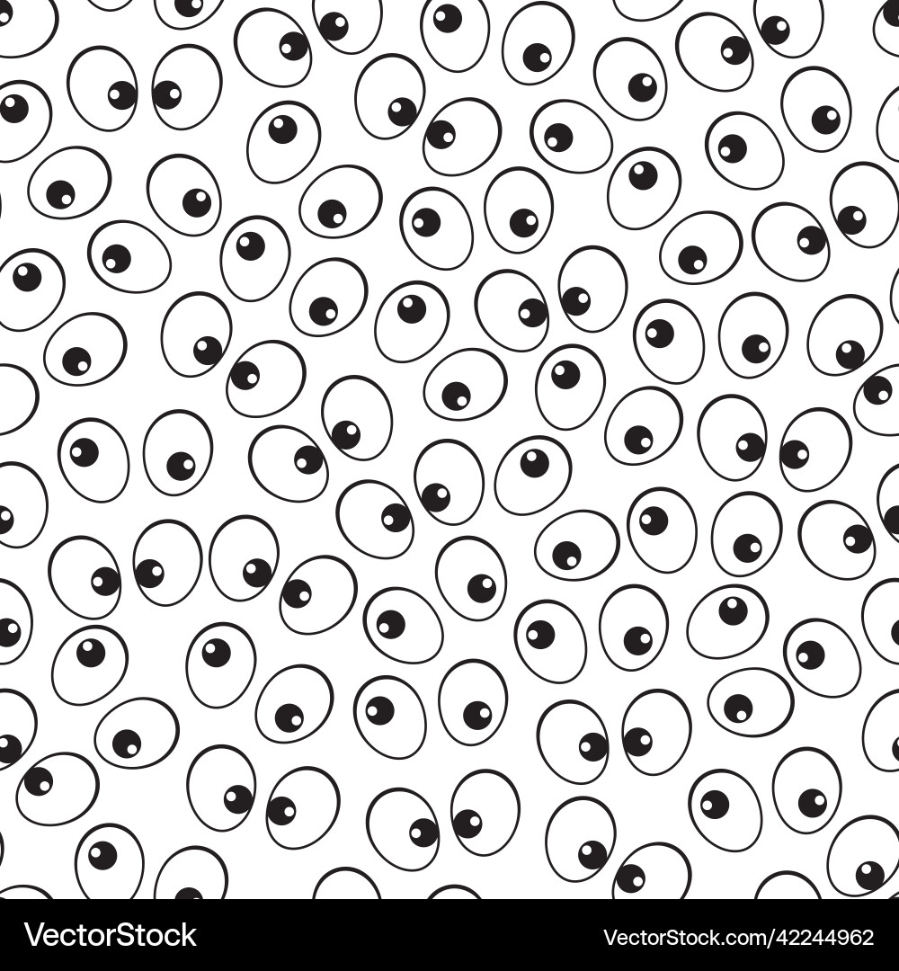 Auge nahtlose Wiederholung Muster Konzept Auge nahtlose Wiederholung Muster Konzept vektorbild