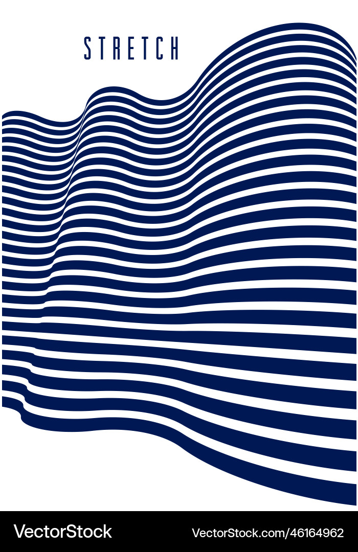 Minimal design of abstract lines in 3d Minimal design of abstract lines in 3d vector image