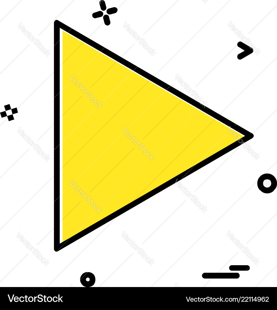 User interface button icon design vector image
