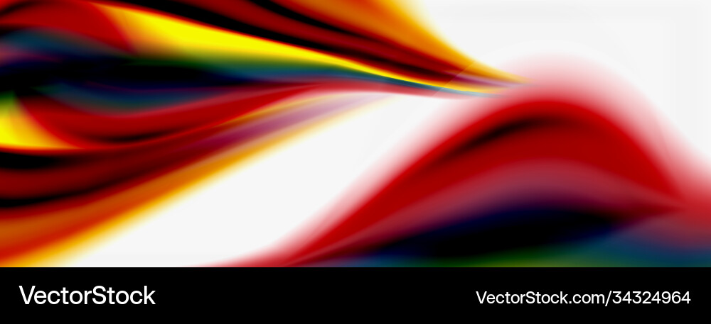 Abstract background smooth flowing lines blurred Abstract background smooth flowing lines blurred vector image