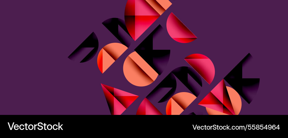 Abstract geometric background with layered Abstract geometric background with layered vector image