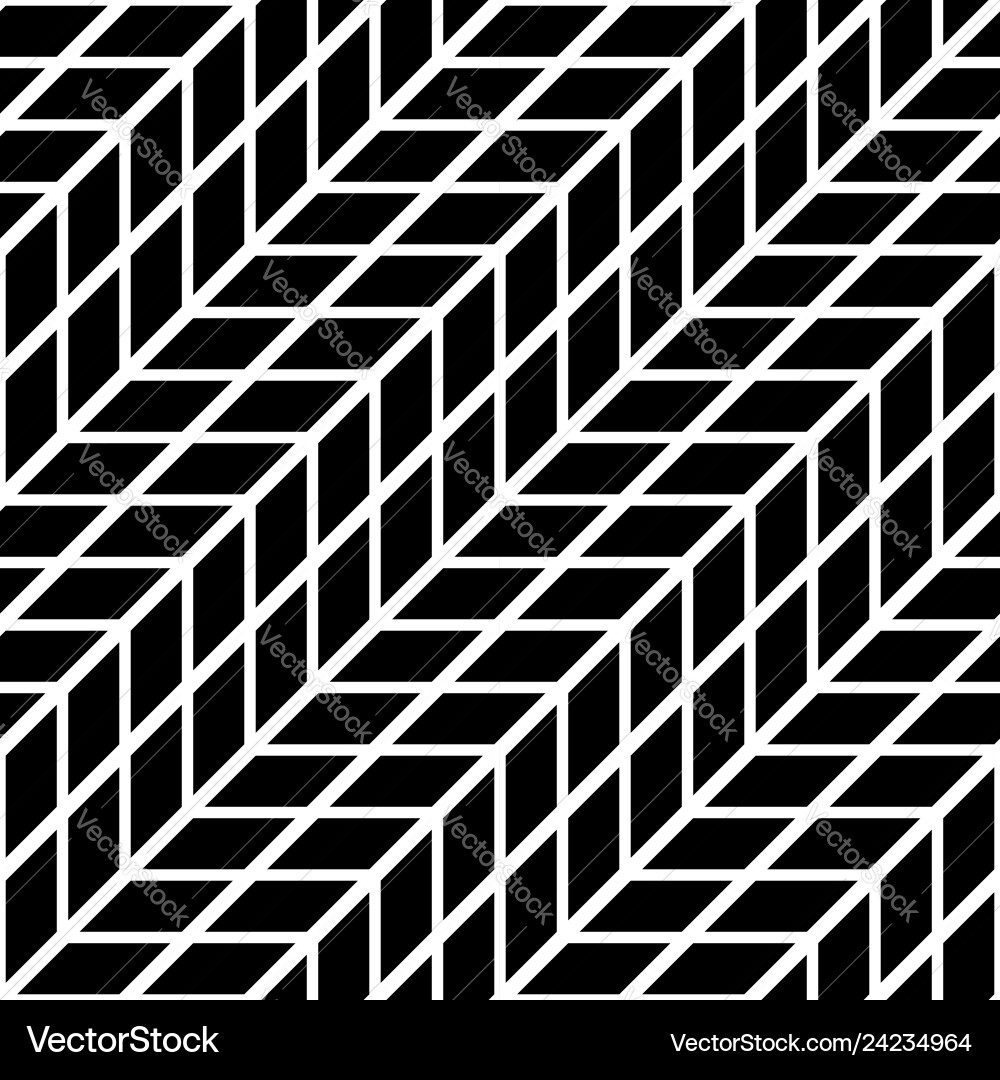 Design seamless monochrome zigzag pattern Design seamless monochrome zigzag pattern Vector Image