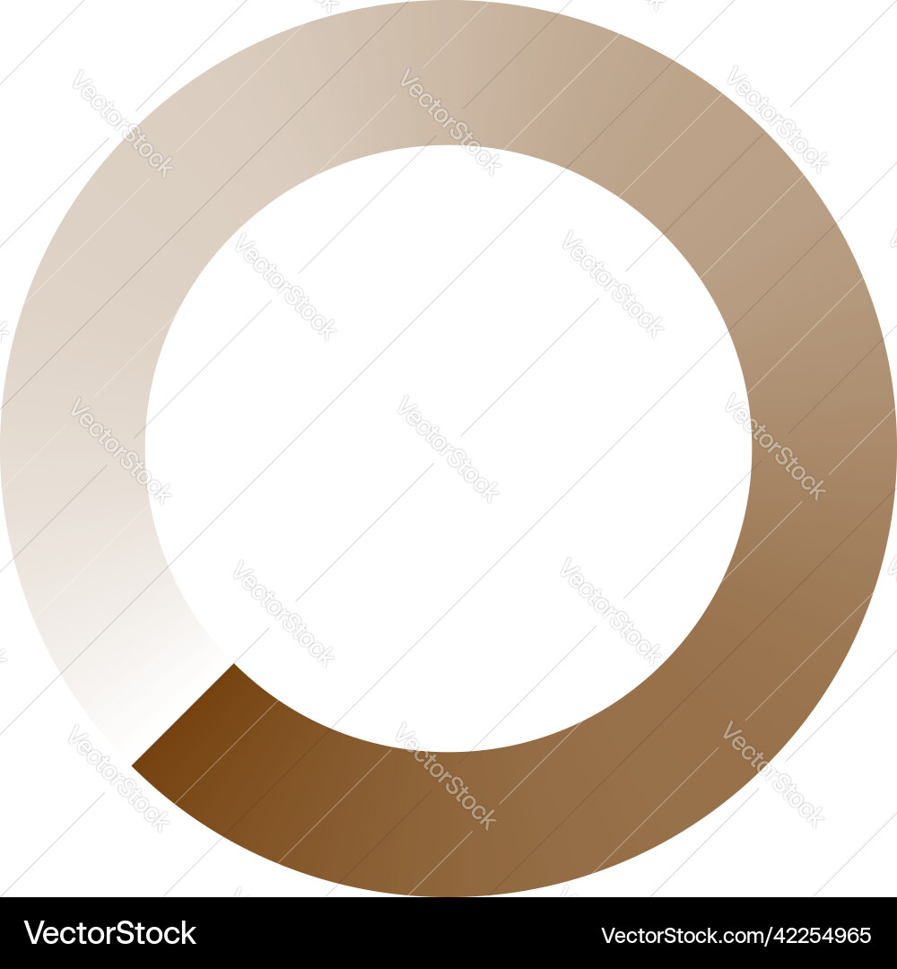 Circle preloader buffer shape circular progress Circle preloader buffer shape circular progress Vector Image