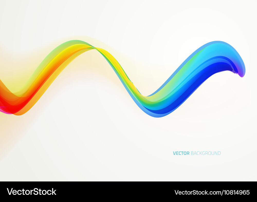 Dynamic Colorful Abstract Lines Vector Image
