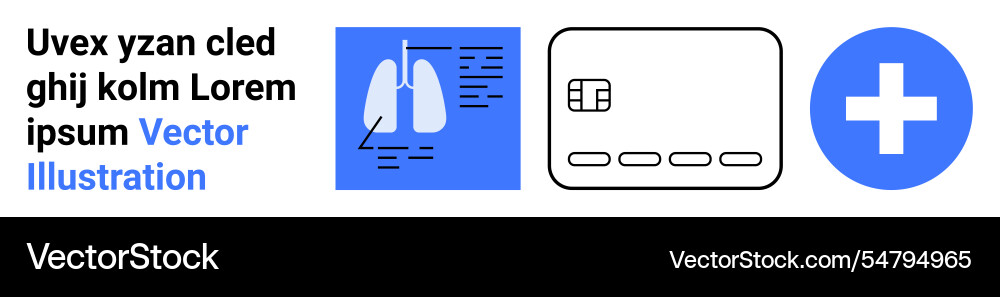 Medical analysis concept featuring lung diagram Medical analysis concept featuring lung diagram vector image