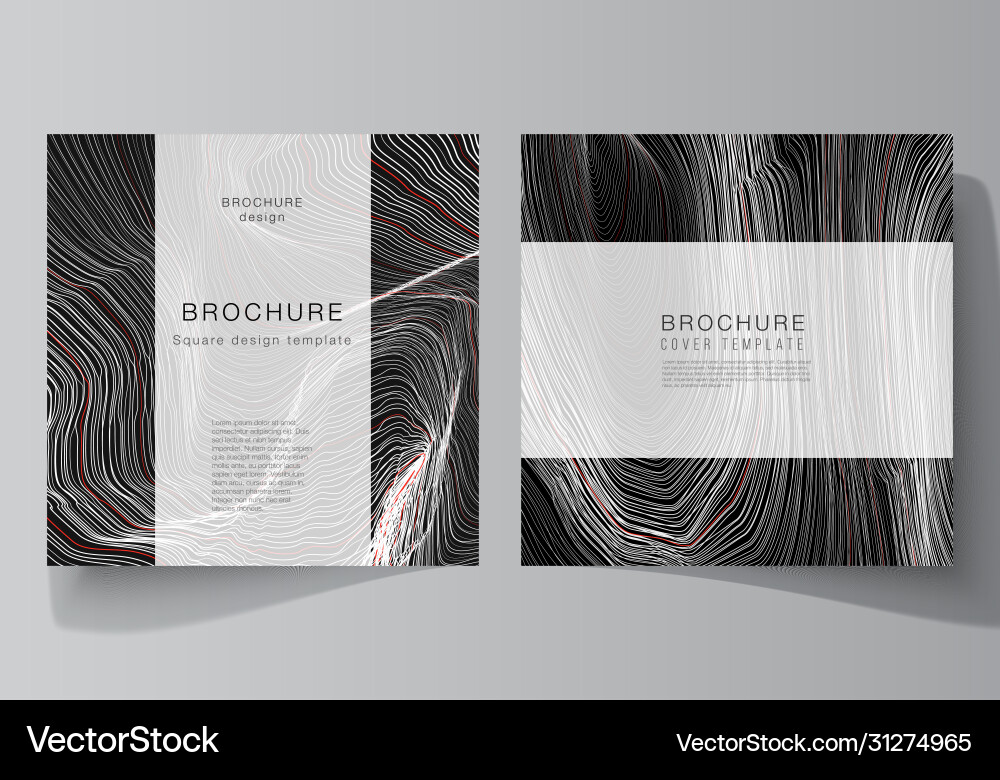Minimal editable layout Minimal editable layout vector image