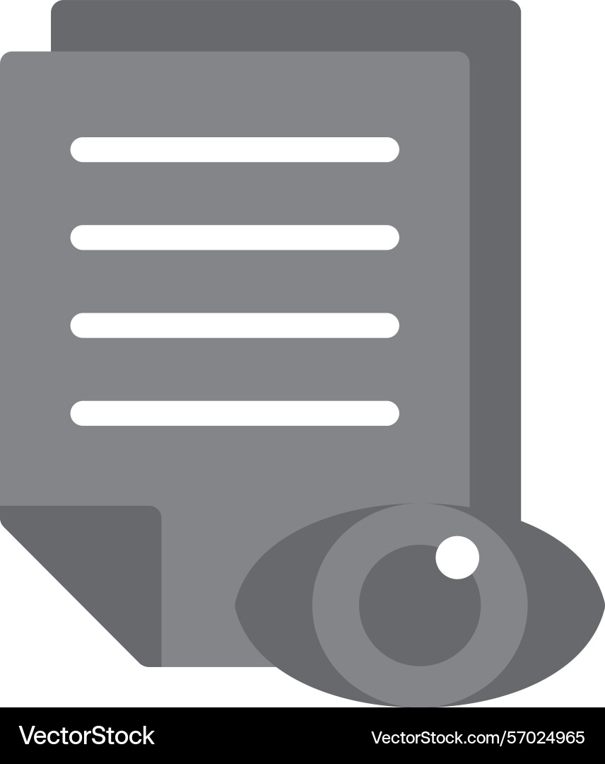 Reading list flat style icon design Vector Image