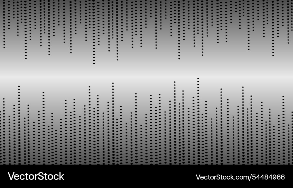 Abstract dots particle element technology style vector image