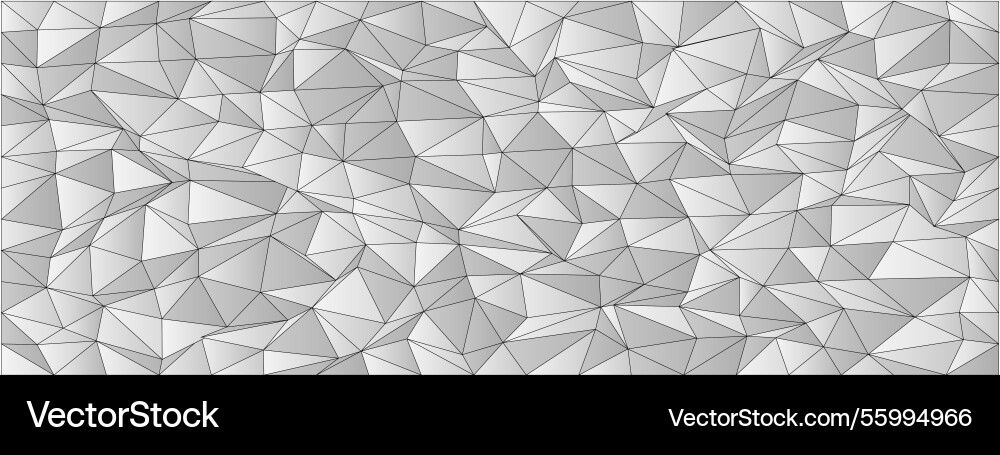 Abstract geometric pattern with low poly Vector Image