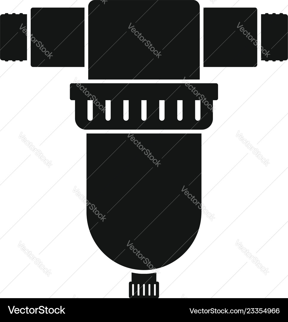 Irrigation tool icon simple style Irrigation tool icon simple style Vector Image